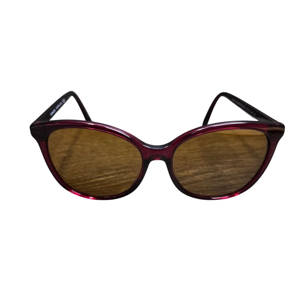 Coach HC 8271U L1101 Sunglasses Cat Eye Frames Only Burgundy 57-16-140 With Case